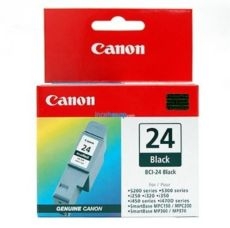 CANON - Canon BCI-24BK (6881A009) Black Original Ink Cartridge - i250 / i320 (T2362)