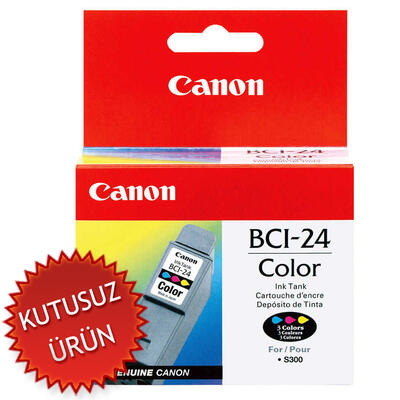 CANON - Canon BCI-24C (6882A003) Color Original Cartridge - i250 / i320 (Without Box) (T13375)