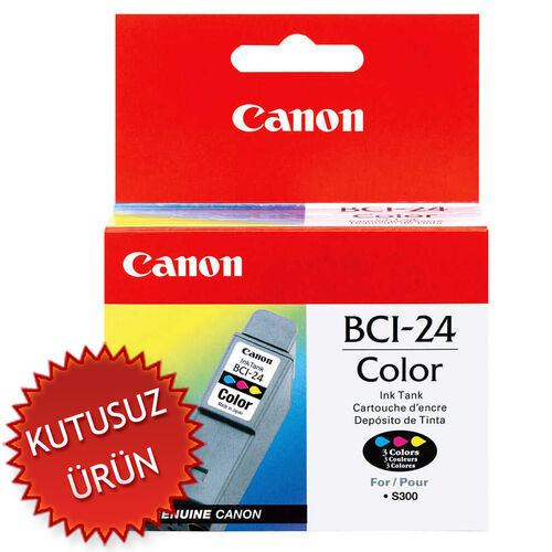 Canon BCI-24C (6882A003) Renkli Orjinal Kartuş - i250 / i320 (U) (T13375)
