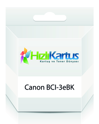 CANON - Canon BCI-3eBK (4479A002) Black Compatible Cartridge - BJC-3000 (T12241)