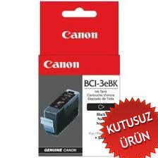 CANON - Canon BCI-3eBK (4479A002) Black Original Cartridge - BJC-3000 (Without Box) (T9566) 