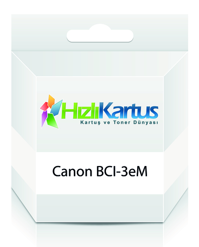 Canon BCI-3eM (4481A002) Kırmızı Muadil Kartuş - BJC-3000 (T12251)