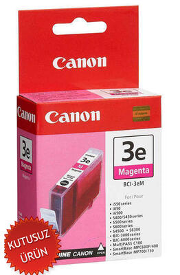 CANON - Canon BCI-3eM (4481A002AB) Magenta Original Cartridge - BJC-3000 (Without Box) (T13364)