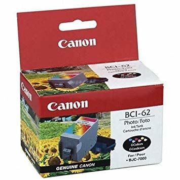 Canon BCI-62 (0969A002) Original Photo Cartridge - BJC-7000 / BJC-700J (T8603)
