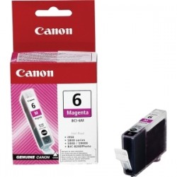 CANON - Canon BCI-6M (4707A002) Magenta Original Ink Cartridge - BJC-8200 (T2707)