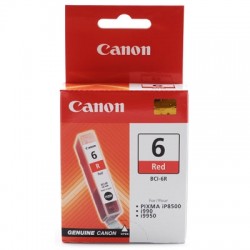 CANON - Canon BCI-6R (8891A002) Red Original Cartridge - BJC-8200 (T1959)