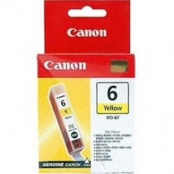 CANON - Canon BCI-6Y (4708A002) Yellow Original Ink Cartridge - BJC-8200 (T2706)