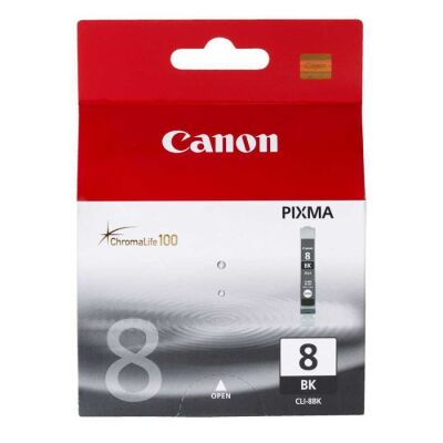 Canon BCI- 8BK (0977A002) Black Original Cartridge - Bubblejet BJC-8500 (T2072) - CANON