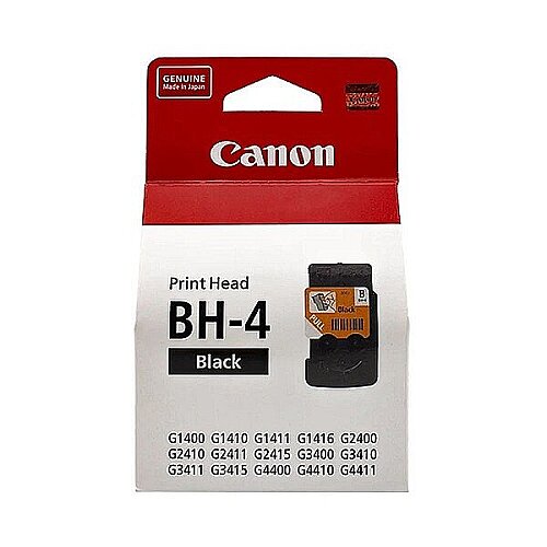 Canon BH-4 (0691C002) Black Original Printhead - G1400 / G1410 - 3