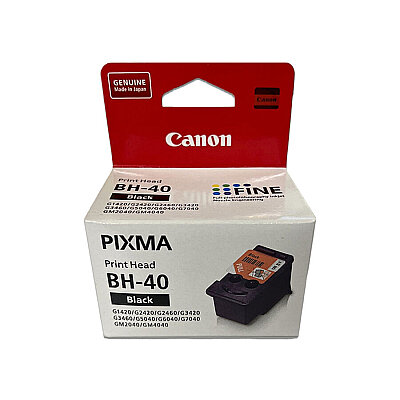 Canon BH-40 (3421C001) Black Original Printhead - G1420 / G2420 - 3