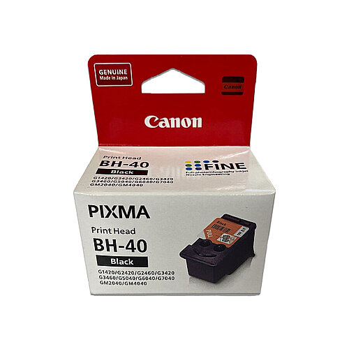 Canon BH-40 (3421C001) Black Original Printhead - G1420 / G2420 - 3