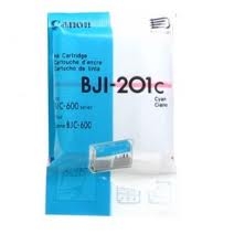 Canon BJI-201C (0947A003) Cyan Original Cartridge - BJC-610 / BJC-600 (T2153) - CANON