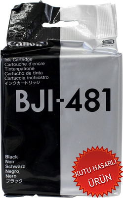 CANON - Canon BJI-481 (0992A001) Black Original Cartridge - BJ-130 (Damaged Box)