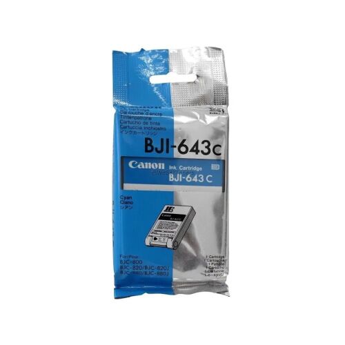 Canon BJI-643C (1010A003) Cyan Orjinal Cartridge - BJC-800 / 820 - 2