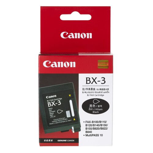Canon BX-3 (0884A003) Original Cartridge - B100 / B110 (T2760)