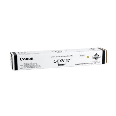 CANON - Canon C-EXV47 BK (8516B002) Siyah Orjinal Toner - IR-C250i / IR-C350i (T7630)