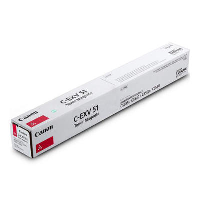 Canon C-EXV51L (0486C002) Magenta Original Toner - IR-C5535i / IR-C5540i (T8134) - CANON