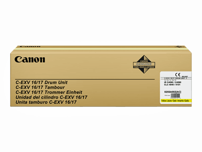 CANON - Canon C-EXV16 / C-EXV17 (0255B002AA) Yellow Original Drum Unit - CLC-4040 / CLC-5151 (T15069)
