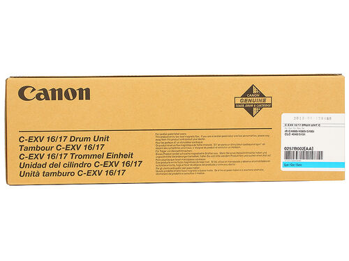 Canon C-EXV16 / C-EXV17 (0256B002) Cyan Original Drum Unit - CLC-4040 / CLC-5151 (T15417)