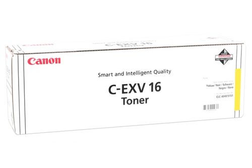Canon C-EXV16 (1066B002) Yellow Original Toner - CLC-4040 / CLC-5151 (T11185)