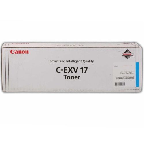 Canon C-EXV17 (0261B002) Cyan Original Toner - IR-C4080 / IR-C4580 (T11037)