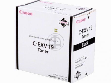 Canon C-EXV19BK Black Original Toner - imagePRESS C1