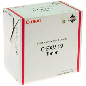 Canon C-EXV19M (0399B002) Magenta Original Toner - imagePRESS C1 (T7354)