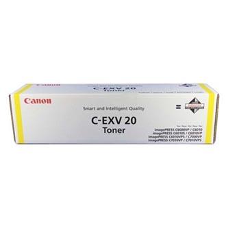 CANON - Canon C-EXV20 (0439B002) Sarı Orjinal Toner - IR-C6000VP / C6010VP (T7876)