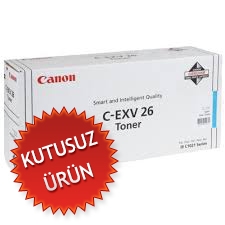 CANON - Canon C-EXV26C (1659B006AA) Cyan Origial Toner - IR-C1021 / IR-C1022 (Wıthout Box) (T4878)