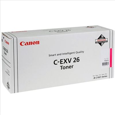 Canon C-EXV26M (1658B006BA) Kırmızı Orjinal Toner - IR-C1021 / IR-C1022 (T12043)