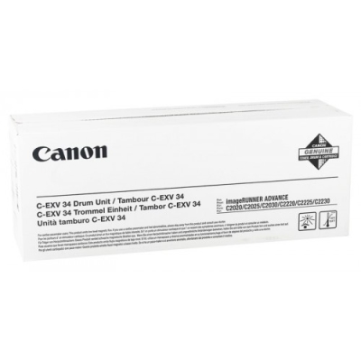 Canon C-EXV34 BK (3786B003) Siyah Orjinal Drum Ünitesi - IR-C2020 / IR-C2030 (T6976)A - 1