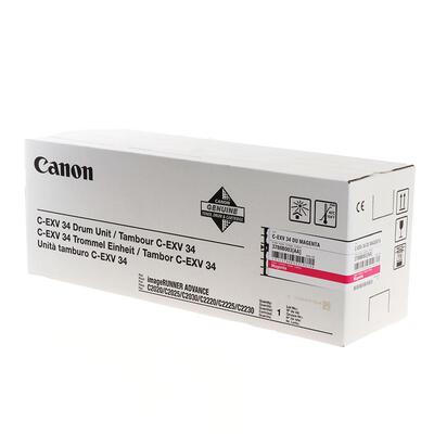 CANON - Canon C-EXV34 (3788B003) Kırmızı Orjinal Drum Ünitesi - IR-C2020 / IR-C2030 (T6704)