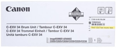 Canon C-EXV34 (3789B003) Sarı Orjinal Drum Ünitesi - IR-C2020 / IR-C2030 (T6975) - CANON