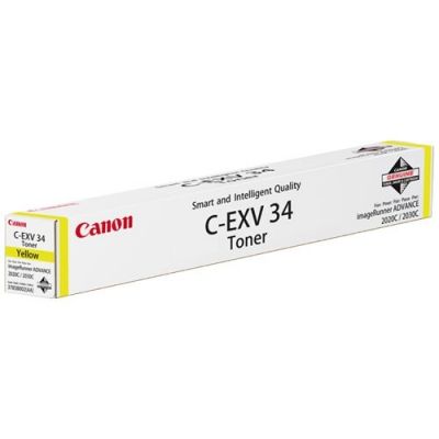 Canon C-EXV34Y (3785B002AA) Yellow Original Toner - IR-C2020 / IR-C2030 (T3519)