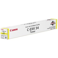 CANON - Canon C-EXV34Y (3785B002AA) Sarı Orjinal Toner - IR-C2020 / IR-C2030 (T3519)