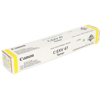 CANON - Canon C-EXV47 Y (8519B002) Sarı Orjinal Toner - IR-C250i / IR-C350i (T9835)