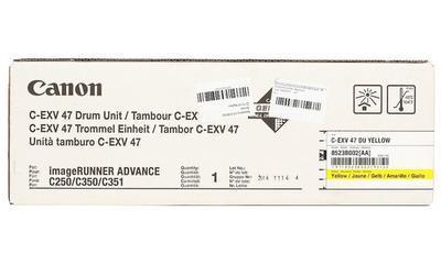 Canon C-EXV47Y (8523B002AA) Sarı Orjinal Drum Ünitesi - IR-C250i / IR-C350i (T10701) - 1