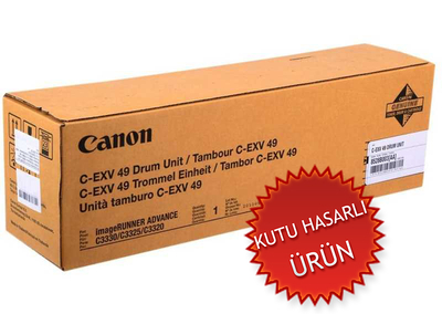 CANON - Canon C-EXV49 (8528B003A) Original Drum Unit - IR-C3300 / IR-C3320 (Damaged Box)