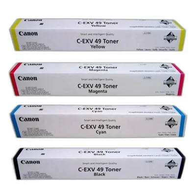 Canon C-EXV49 C/M/Y/K Orjinal Set Toner - C3320 - CANON