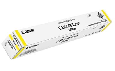 Canon C-EXV49 Y (8527B002) Yellow Original Toner - IR-C3300 / IR-C3320 (T9839) - CANON