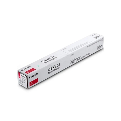 CANON - Canon C-EXV51 (0483C002) Kırmızı Orjinal Toner - IR-C5535i / IR-C5540i (T16716)