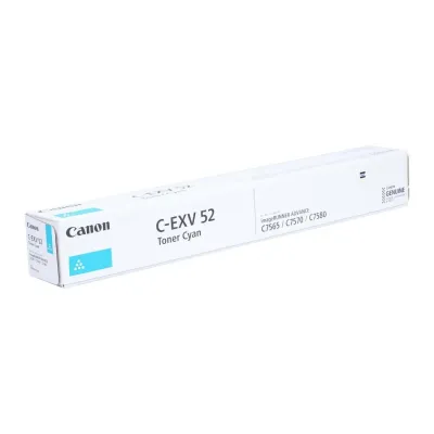 Canon C-EXV52C (0999C002) Mavi Orjinal Toner - IR-C7565 / IR-C7570 - CANON