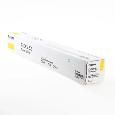 Canon C-EXV52Y (1001C002) Sarı Orjinal Toner - IR-C7565 / IR-C7570 - CANON
