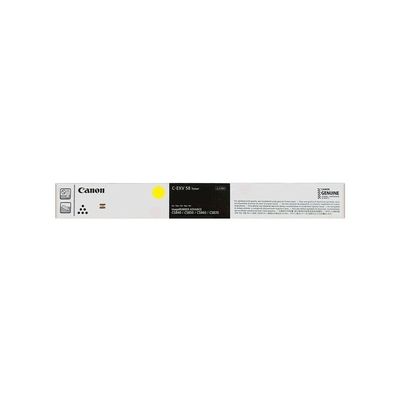 Canon C-EXV58 Y (3766C002) Yellow Original Toner - DX C5840i - CANON
