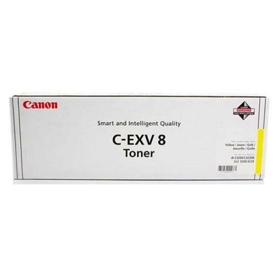 Canon C-EXV8Y (7622A002) Sarı Orjinal Toner - IR-C2620 / IR-C3200 - CANON