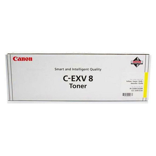 Canon C-EXV8Y (7622A002) Sarı Orjinal Toner - IR-C2620 / IR-C3200 - 1