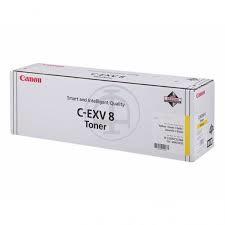 CANON - Canon C-EXV8Y (7626A002) Sarı Orjinal Toner - IR-C2620 / IR-C3200 (T11049)
