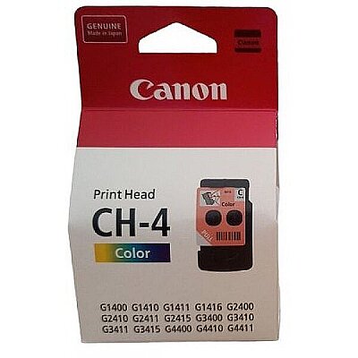 Canon CH-4 (0694C002) Color Original Printhead - G1400 / G1410 - 3