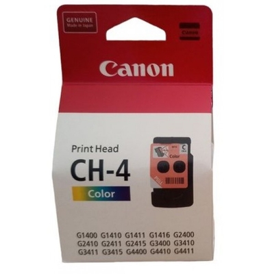 CANON - Canon CH-4 (0694C002) Renkli Orjinal Baskı Kafası - G1400 / G1410
