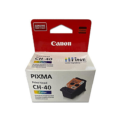 Canon CH-40 (3430C001) Color Original Printhead - G1420 / G2420 - 3